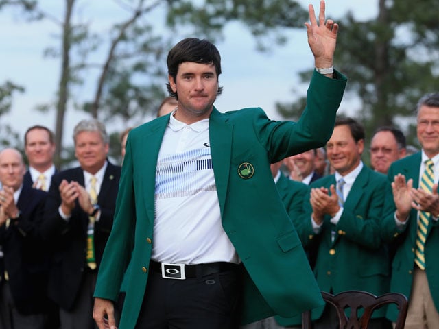 Photo : Bubba Watson claims green jacket with title win at Augusta Masters