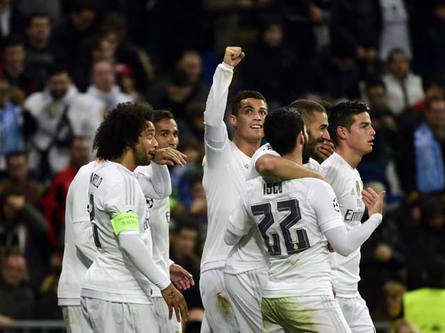 Photo : UEFA Champions League: Real Madrid, Paris-Saint German Ease Into Second Round