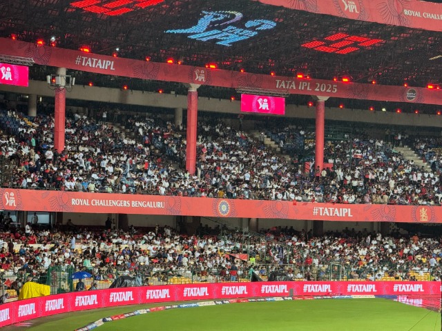Chinnswamy Turns White As Fans Pay Tribute To Virat Kohli's Test Career