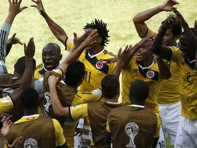 FIFA World Cup 2014: Colombia Thrash Greece 3-0