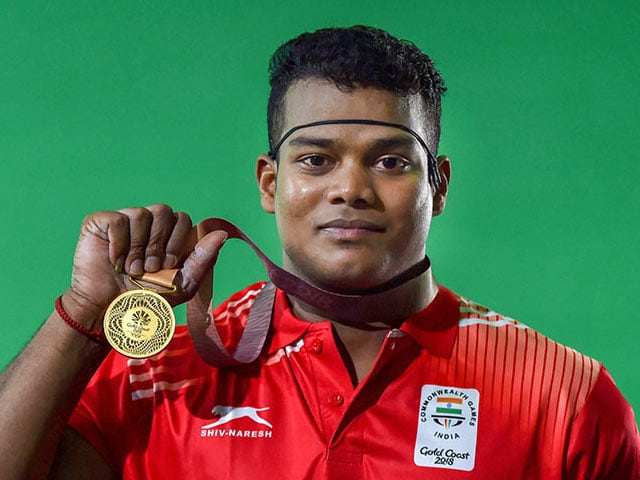 Photo : CWG 2018: Weightlifters Sathish Sivalingam, Venkat Rahul Ragala Win Gold Medals On Day 3
