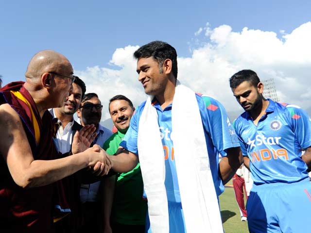 Cricketers' Day Out With Dalai Lama