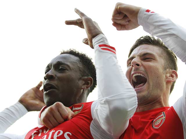Photo : EPL: Welbeck Maintains Arsenal Revival, Johnson Rescues Liverpool