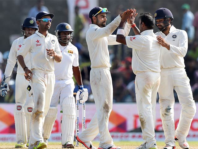 Photo : 1st Test, Day 3: India in Winning Position Despite Dinesh Chandimal's Ton