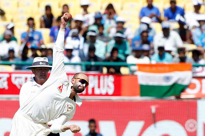 Nathan Lyon was the pick of the bowlers for Australia as he returned with figures of 4 for 67 on the second day of the fourth Test match in Dharamsala. Dharamsala Test, Day 2: Nathan Lyon Dents India's Progress After Rahul, Pujara Fifties