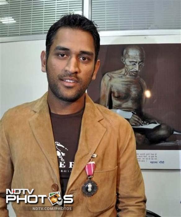 In 2009, our Captain Cool won Padma Shri, India's fourth highest civilian honour.