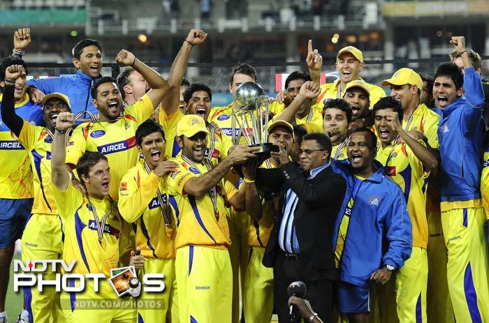 <b>Champions League 2010 win:</b> Last year, after Chennai made it to the Champions League T20, a tournament for domestic champions of all member countries, Dhoni made sure his team made its presence felt on the global platform. The Chennai Super Kings lifted the Champions League T20 trophy.