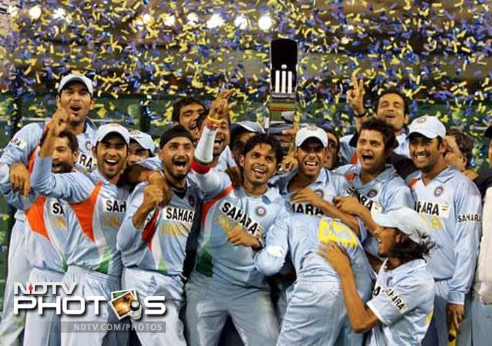 After a much-controversial Test series with Australia in 2008, India had to play the tri-series with the hosts and Sri Lanka. India won the CB Series, as the series was known, for the very first time since its inception. It came under Dhoni's captaincy even if it was Sachin Tendulkar's antics with the bat that played a pivotal role. However, Dhoni too scored 347 runs in 10 matches. That was the last edition of the tri-series and India proudly retains the trophy forever.