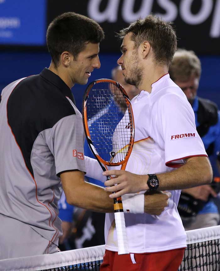 Cruelty Sikker aflevere AUS Open: Stanislas Wawrinka sends defending champ Novak Djokovic packing |  Photo Gallery