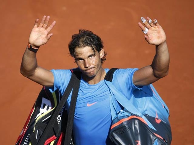 Photo : French Open: Nine-Time Winner and Defending Champion Nadal Crashes Out