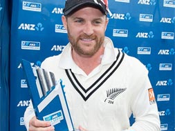 Photo : New Zealand bask in the glory of beating the second best Test team