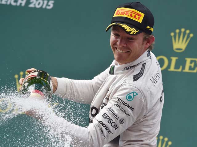 Photo : Nico Rosberg Wins Austrian Grand Prix
