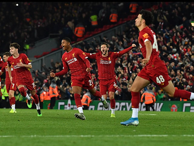 Photo : Liverpool Beat Arsenal On Penalties In Carabao Cup Thriller