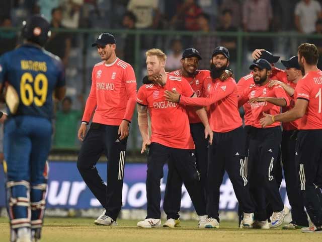 Photo : World T20: England Knock Defending Champions Sri Lanka Out of Tournament