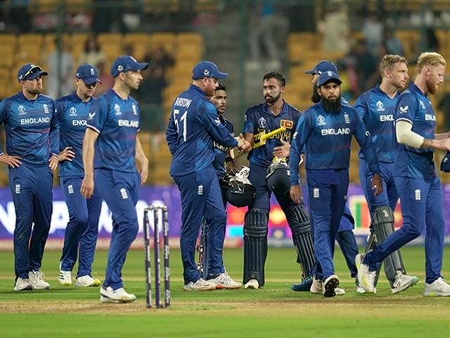 Photo : वनडे वर्ल्ड कप में श्रीलंका ने इंग्लैंड को लगातार पांचवीं बार हराया