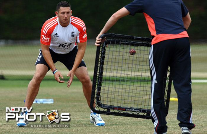 Tim Bresnan, who was not in the side at Lord's is bound to replace Chris Tremlett if he does not make it to the line-up because of an injured hamstring. (AFP Photo) England have a spring in their step at Trent Bridge