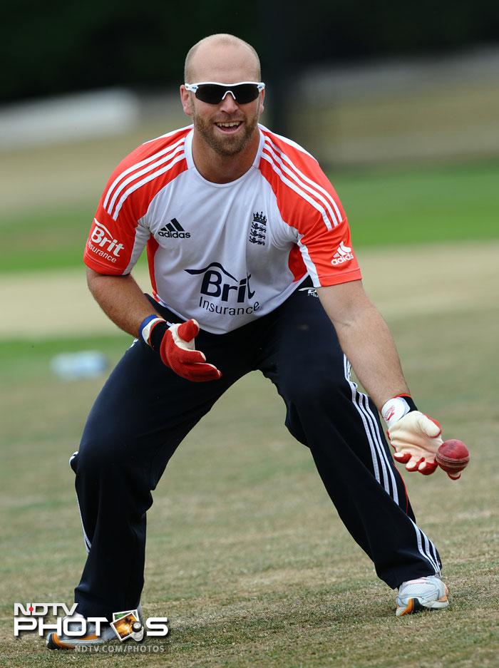 Matt Prior, who rediscovered his form to carry a late surge in both the innings at Lord's will be high on confidence going into the match. (AFP Photo) England have a spring in their step at Trent Bridge