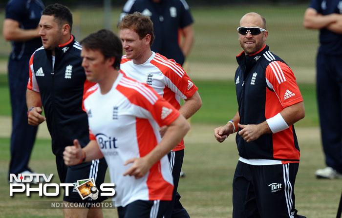 A win would also boost their chances of leapfrogging India to the top spot in Test cricket. England need to win the series by a margin of 2 victories to claim the spot. (AFP Photo) England have a spring in their step at Trent Bridge