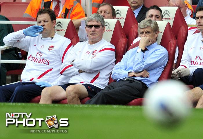For Arsenal, their meeting with Bolton Wanders was a matter of restoring lost pride and reinstating faith in manager Arsene Wenger. (AFP Photo) EPL Match-Week 6