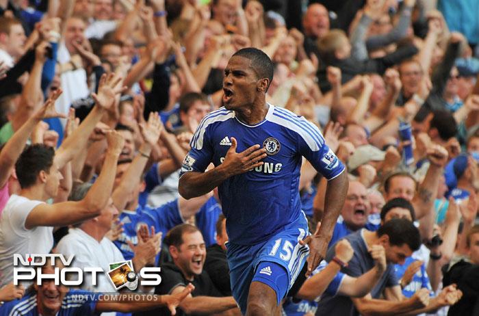 It was the French connection that rescued Chelsea; first Nicholas Anelka equalised in the second half and then Florent Malouda clinched it six minutes from time as Chelsea ensured their first successful weekend of the 2011 season. (AFP Photo) EPL 2011: Match-Week 2