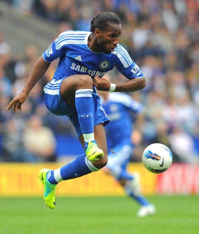 Didier Drogba made a start but it was Frank Lampard and Daniel Sturridge who stole the show. Lampard scored a hat trick while Sturridge got a brace as Chelsea thumped Bolton 5-1 at the Reebok stadium. (AFP Photo) EPL 2011: Match-Week 7