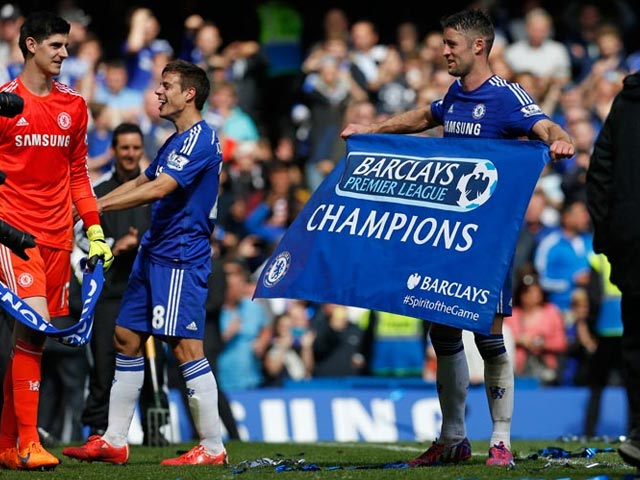 Chelsea F.C. Seal EPL 2014-15 Title