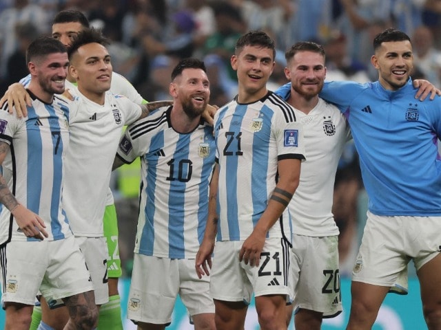 Photo : FIFA World Cup, Semi-Final: Argentina Thrash Croatia To Book Finale Berth