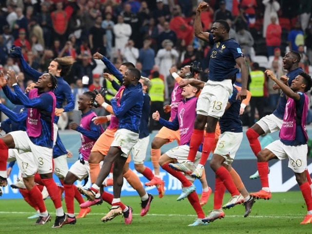 Photo : FIFA World Cup, Semi-Final: France Stun Morocco To Book Finale Clash Against Argentina