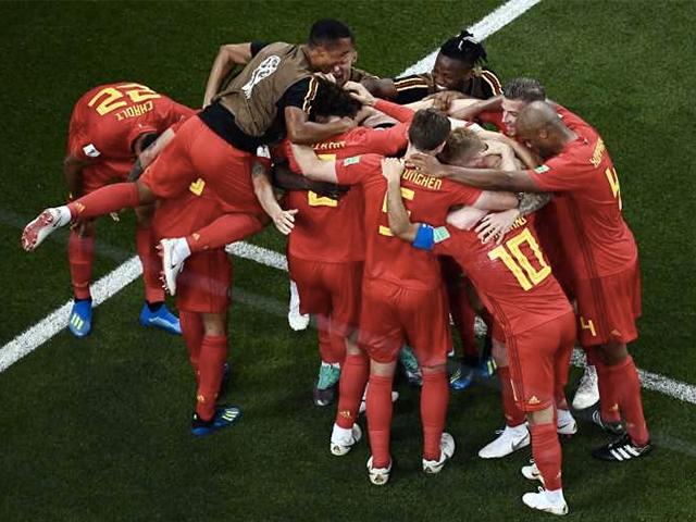 Photo : FIFA World Cup 2018: Belgium Rally To Edge Past Japan 3-2 In Thrilling Clash
