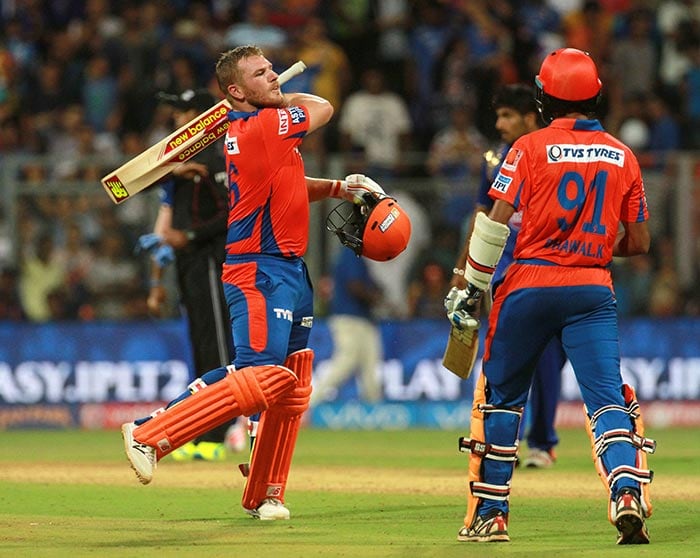 IPL 9: फिंच की धमाकेदार पारी, रोमांचक मैच में गुजरात ने मुंबई को हराया