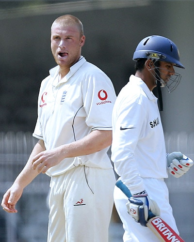 During the India tour of 2006, he was named England captain after Michael Vaughan and Marcus Trescothick were sent back home. He helped his side level the series 1-1. (AFP Photo) Andrew Flintoff's 'Test'ing journey
