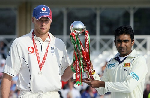 He led his team to Sri Lanka but his ankle injury recurred during the third Test. This saw him missing out of the action for rest of the summer. (AFP Photo) Andrew Flintoff's 'Test'ing journey