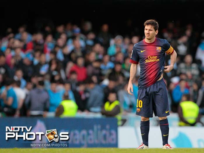 Lionel Messi - Total Earnings: $41.3 million (approx. Rs 234 crore)
Salary/winnings: $20.3 million 
Endorsements: $21 million
<br>
After scoring 91 goals in all competitions last year to break a 40-year-old world record held by Gerd Muller, Messi won FIFA's world player of the year award for a record fourth year in a row.