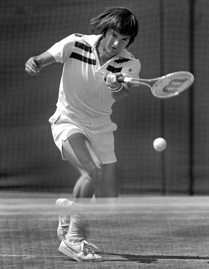 <b>Jimmy Connors</b><br><br>
Jimmy Connors is another American amongst the players who struggled at the French Open. Connors, who won 8 grand slam titles, never managed to find his way past the semi final stage at Roland Garros. Greats who found Roland Garros 'French'