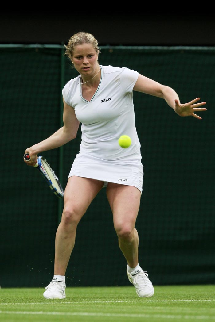 <b>Kim Clijsters</b><br><br>The former World No.1 reached the French Open at the age of 17 but the two-hour, 21-minute match which featured the longest third set in a French Open women's final ended in the favour of her opponent, Jennifer Capriati. During the match Clijsters was four times within two points of winning, which is the closest that she got to winning the title. Greats who found Roland Garros 'French'