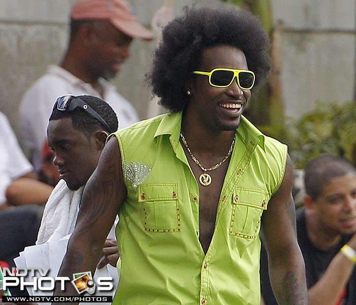 After being dropped for the Pakistan series, the dashing opener headed towards the IPL, where he was an instant success with the Royal Challengers Bangalore. New look Gayle graces the stands