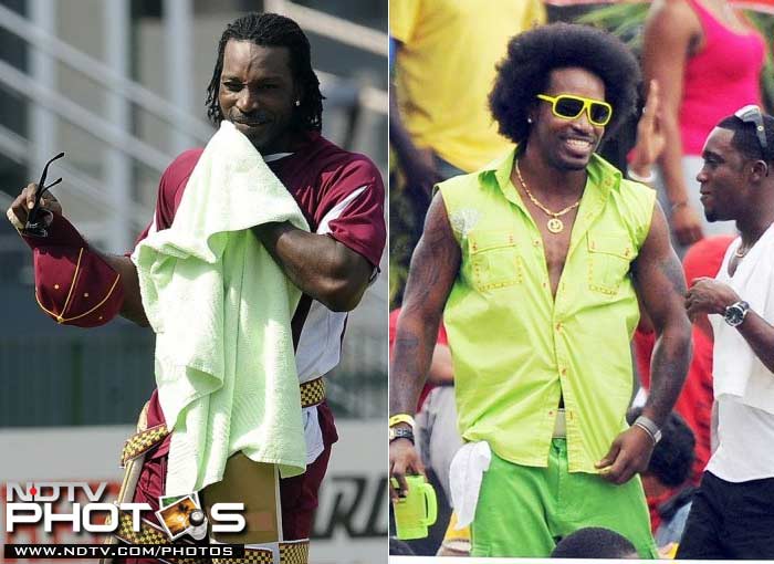 New look Gayle graces the stands | Photo Gallery