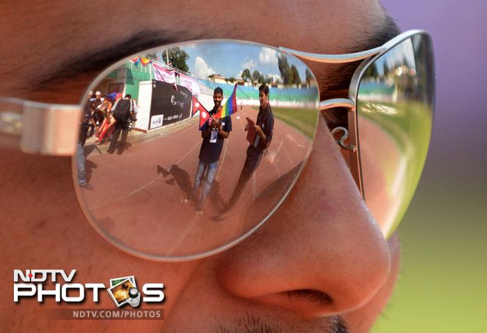The tournament features basketball, volleyball, football, martial arts and tennis, said The Blue Diamond Society, Nepal's leading gay rights group.