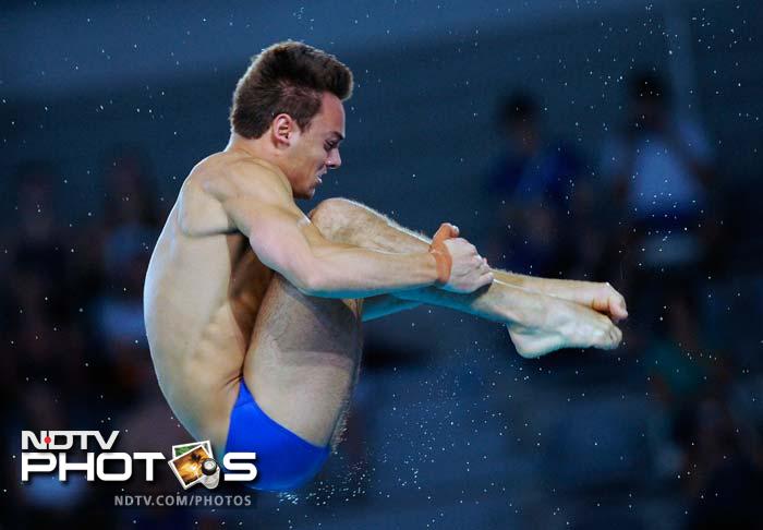 <b>Tom Daley</b> <br><br> The 18-year-old British diver won the bronze in the 10m Individual Platform event in London. In the 2008 Olympics, Thomas was the youngest British contestant in Beijing. He also has two golds from the 2010 Commonwealth Games.