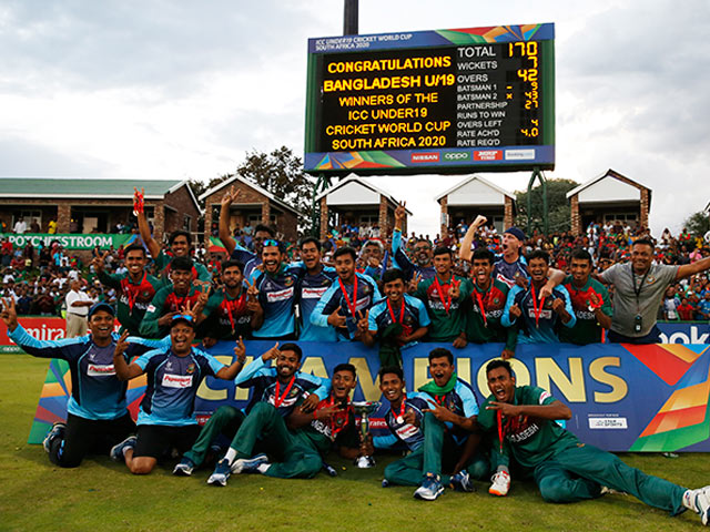 भारत को हराकर बांग्लादेश ने जीता अंडर-19 विश्व कप का खिताब