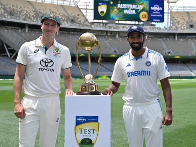 In Pics: Jasprit Bumrah, Pat Cummins Border-Gavaskar Trophy Shoot