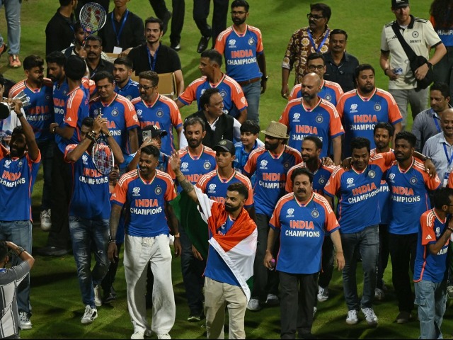 In Pics: Team India Celebrate T20 World Cup Win At Wankhede Stadium