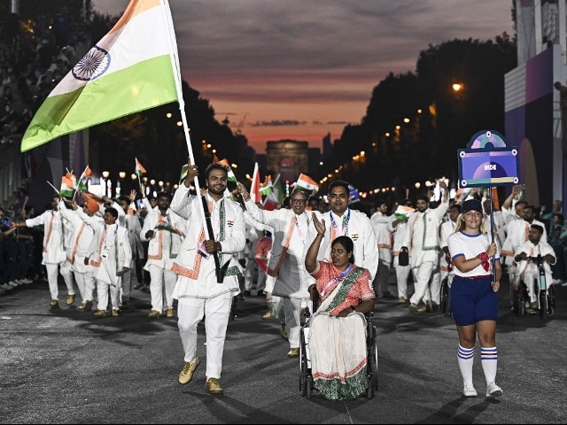 Photo : In Pictures: Paralympics 2024 Opening Ceremony