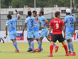 Photo : India beat Korea 6-1 to reach Sultan of Johor Cup hockey final