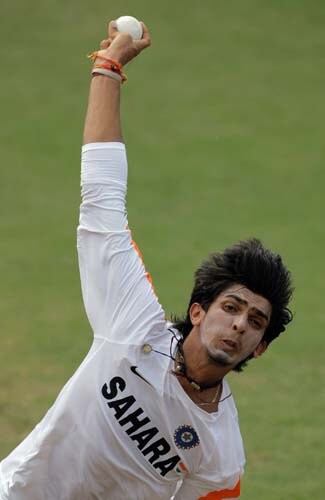 Ishant Sharma bowls in the nets during a training session at Beausejour ground in Gros-Islet. (AP Photo) India prepare for 3rd ODI
