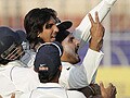 Photo : How India won Kolkata Test