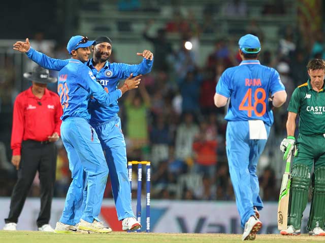 Photo : 4th ODI: India Script 35-Run Win Over South Africa to Level Series