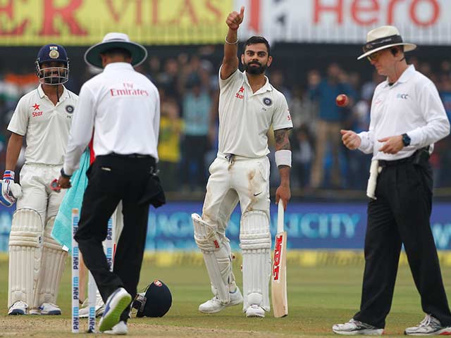 Indore Test: Virat Kohli's Unbeaten Ton Puts India In Control On Day 1 Indore Test: Virat Kohli's Unbeaten Ton Puts India In Control On Day 1