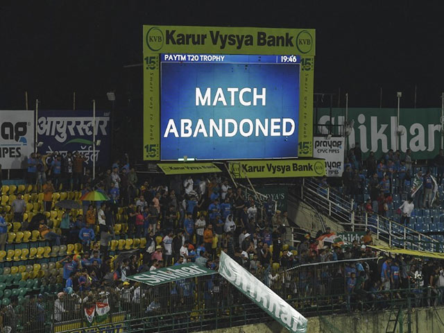 Rain Washes Out First India-South Africa T20I In Dharamsala