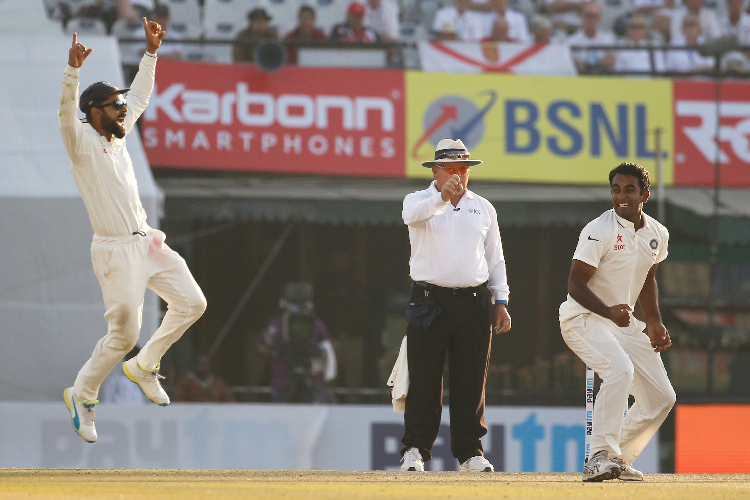 Photo : 3rd Test: Spinners Put India in Command vs England on Day 1 at Mohali
